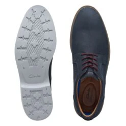 Clarks Malwood Lace Navy -Clarks 26171103 W 7