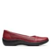 Clarks Cora Iris Red Leather 2 Clarks Cora Iris Red Leather -Clarks 26171165 W 1