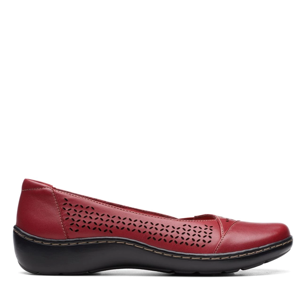 Clarks Cora Iris Red Leather 3 Clarks Cora Iris Red Leather