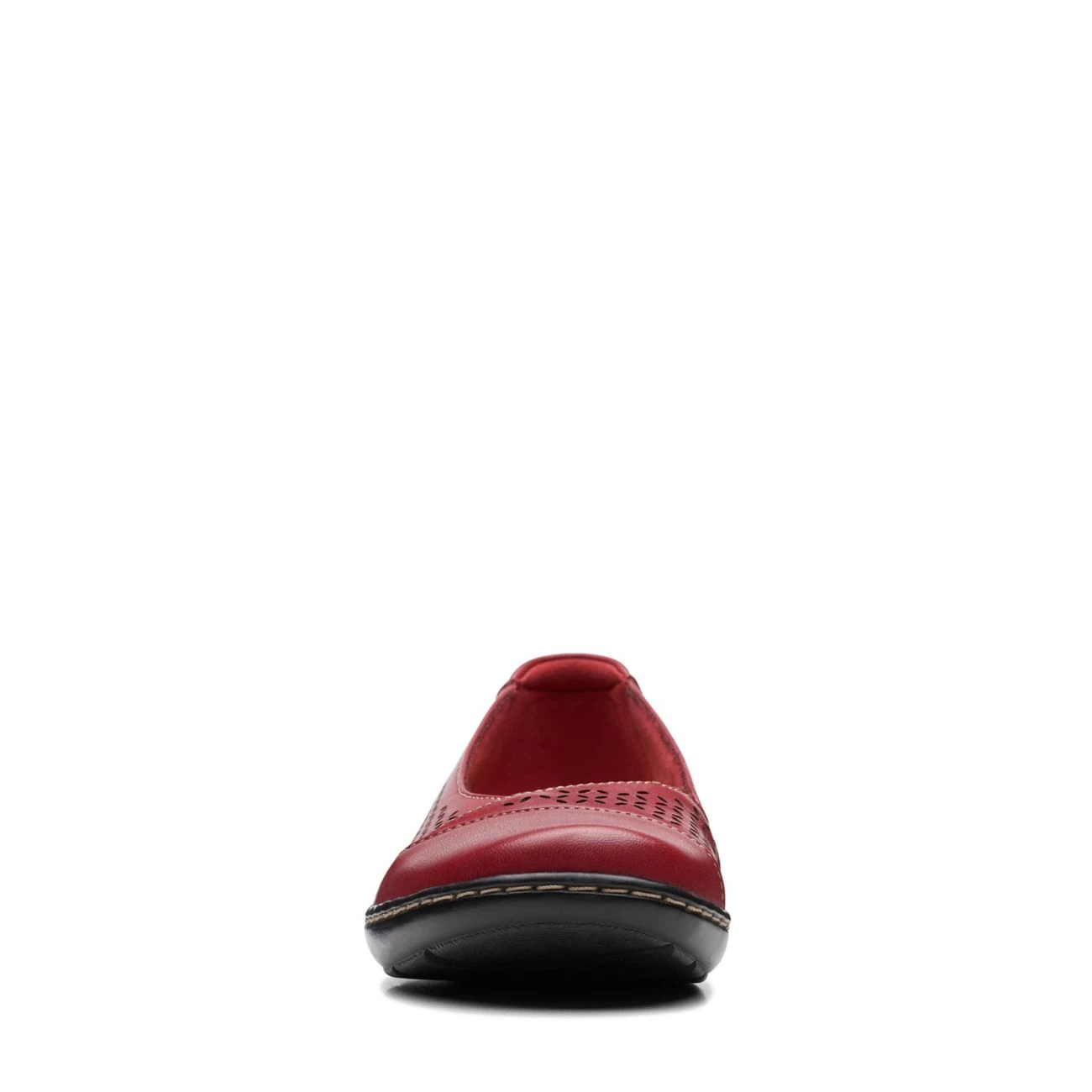Clarks Cora Iris Red Leather 5 Clarks Cora Iris Red Leather - Image 3