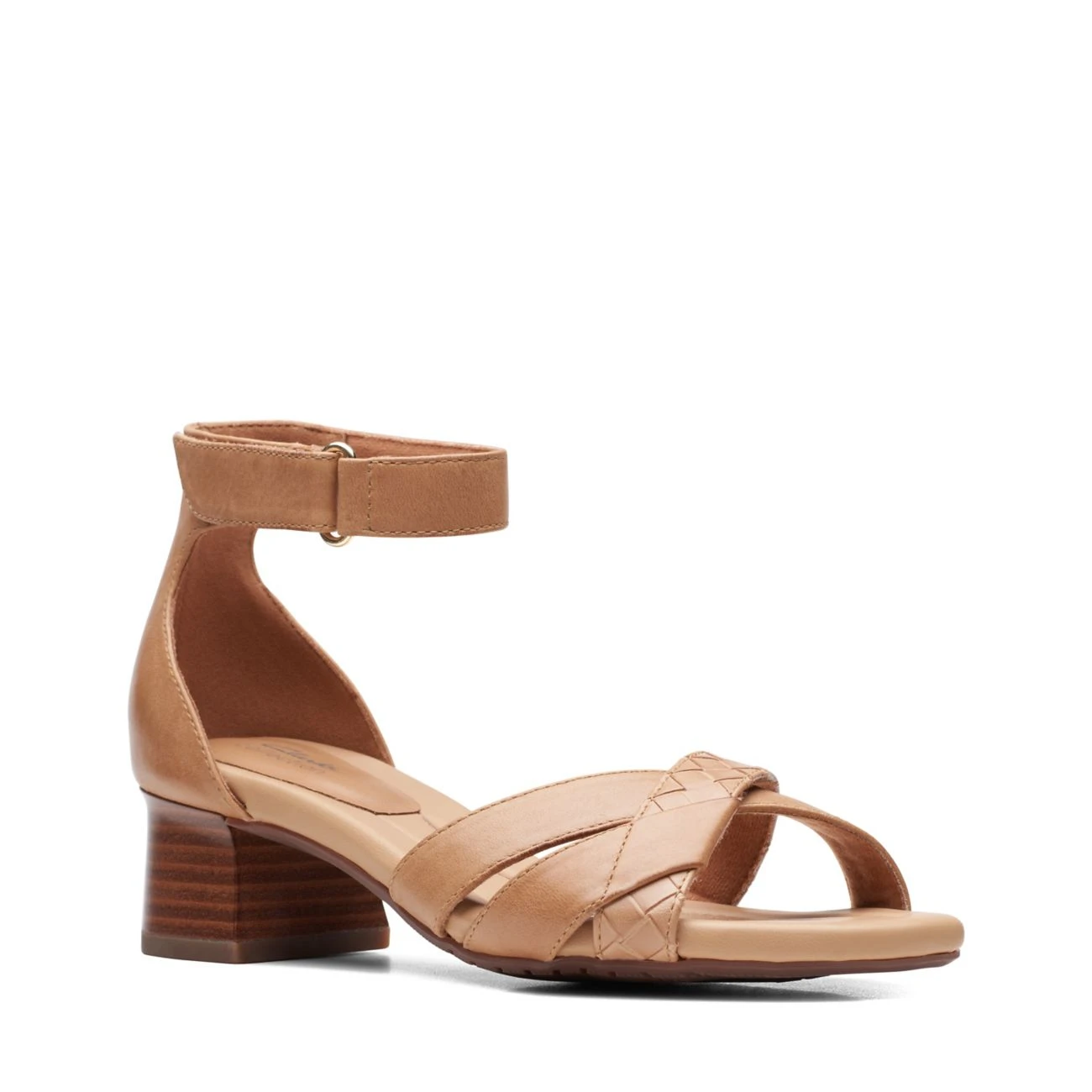 Clarks Desirae Lily Light Tan Leather 4 Clarks Desirae Lily Light Tan Leather - Image 2