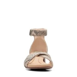 Clarks Desirae Lily Beige Metallic 11 Clarks Desirae Lily Beige Metallic -Clarks 26171174 W 3