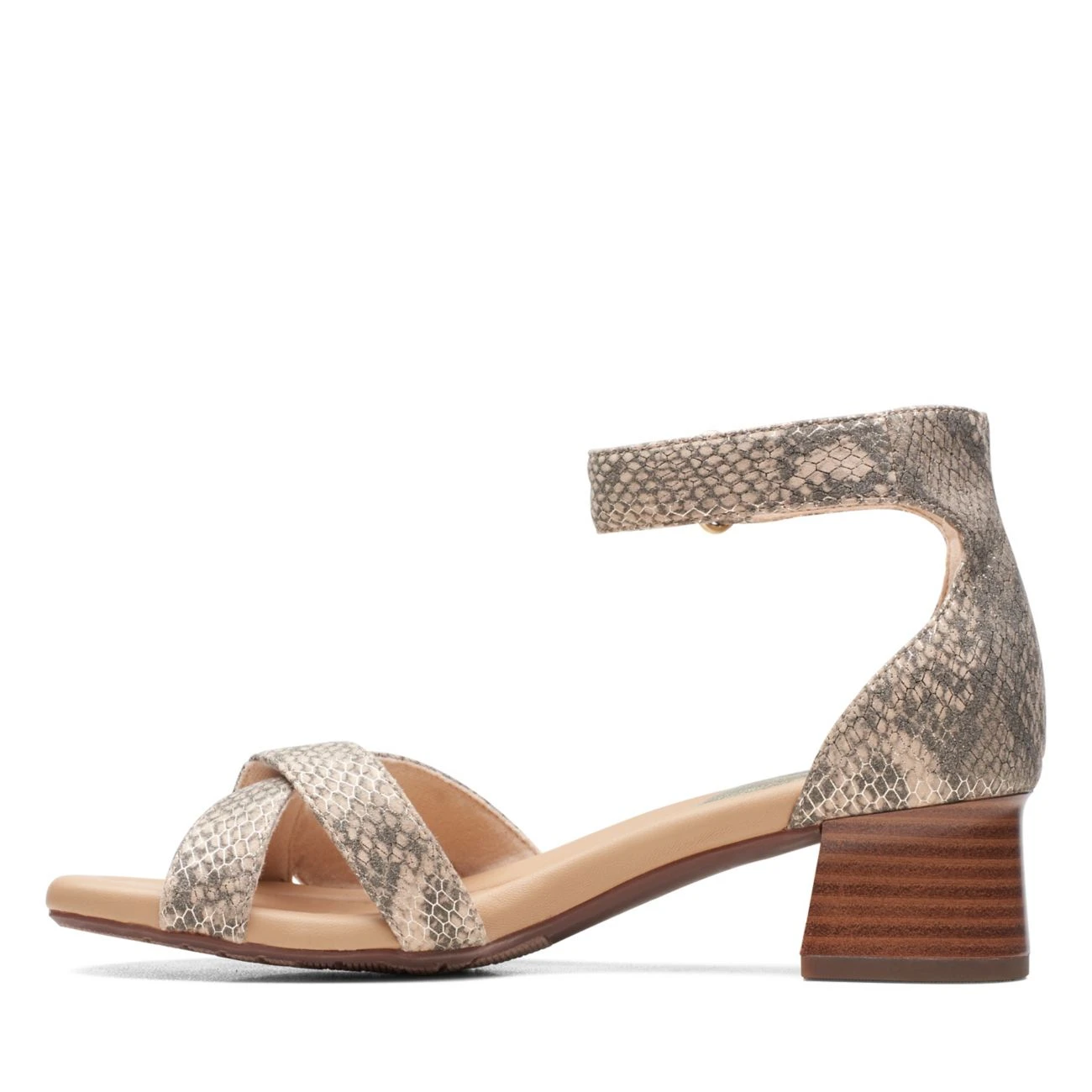 Clarks Desirae Lily Beige Metallic 7 Clarks Desirae Lily Beige Metallic - Image 5