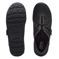 Clarks Fiana Braley Black Leather 15 Clarks Fiana Braley Black Leather -Clarks 26171202 W 7