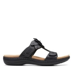 Clarks Laurieann Madi Black Leather