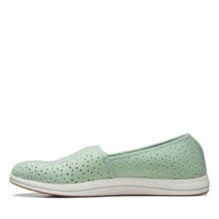 Clarks Breeze Emily Pale Green -Clarks 26171362 W 5
