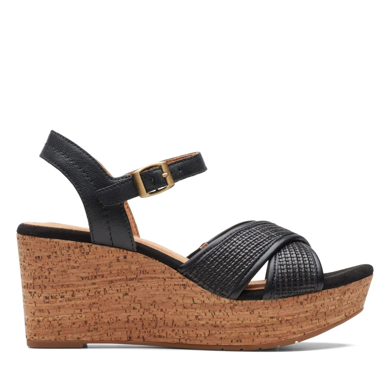 Clarks Elleri Plum Black Leather 3 Clarks Elleri Plum Black Leather