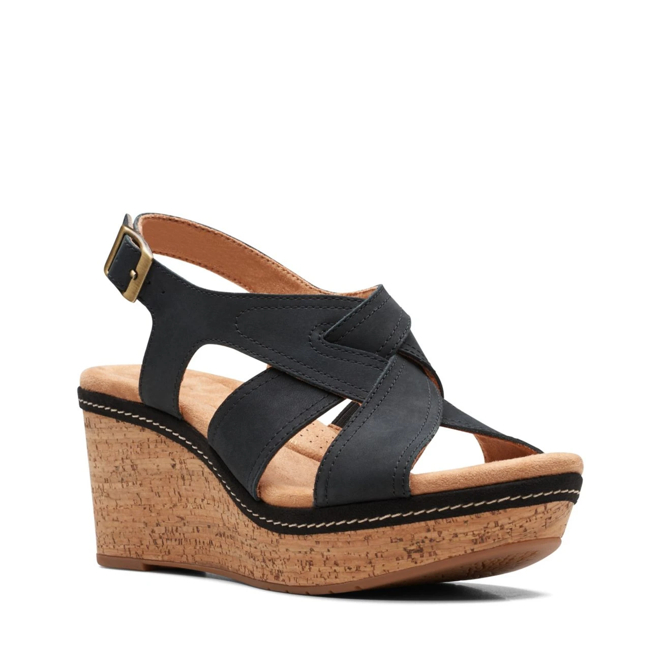 Clarks Elleri Rae Black Nubuck 4 Clarks Elleri Rae Black Nubuck - Image 2