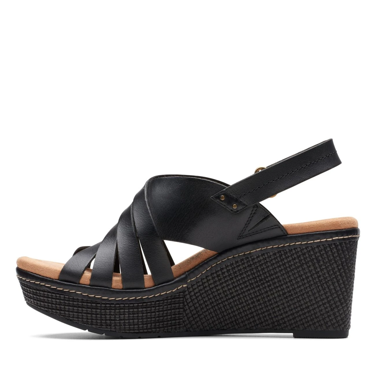 Clarks Elleri Grace Black Leather 7 Clarks Elleri Grace Black Leather - Image 5