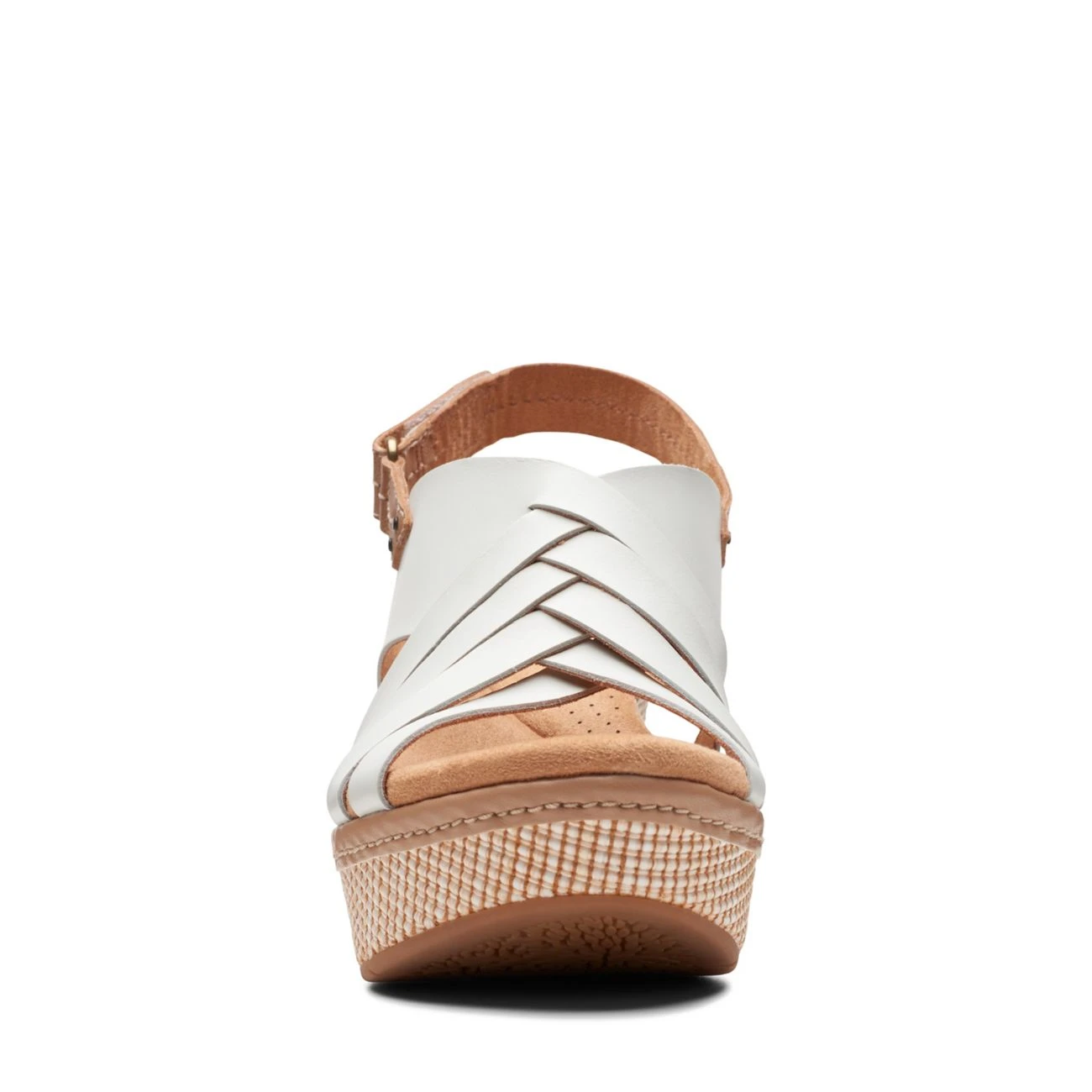 Clarks Elleri Grace White Leather 5 Clarks Elleri Grace White Leather - Image 3