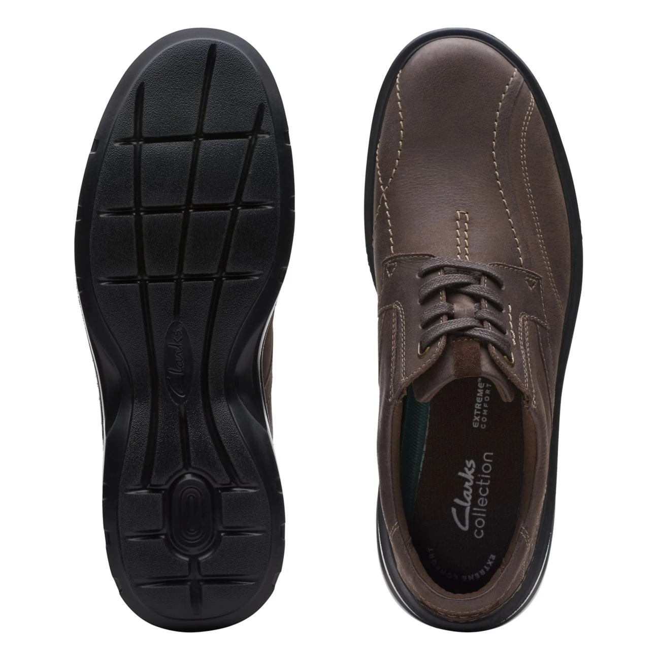 Clarks Gessler Lace Dark Brown Leather 9 Clarks Gessler Lace Dark Brown Leather - Image 7