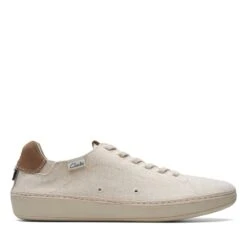 Clarks Higley Lace Sand Canvas