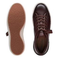 Clarks Court Lite Move Dark Tan -Clarks 26171620 W 7