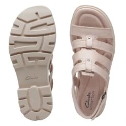 Clarks Coast Shine Sand Leather 15 Clarks Coast Shine Sand Leather -Clarks 26171727 W 7