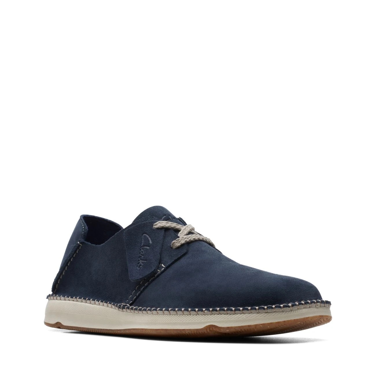 Clarks Gorsky Lace Navy Suede 4 Clarks Gorsky Lace Navy Suede - Image 2