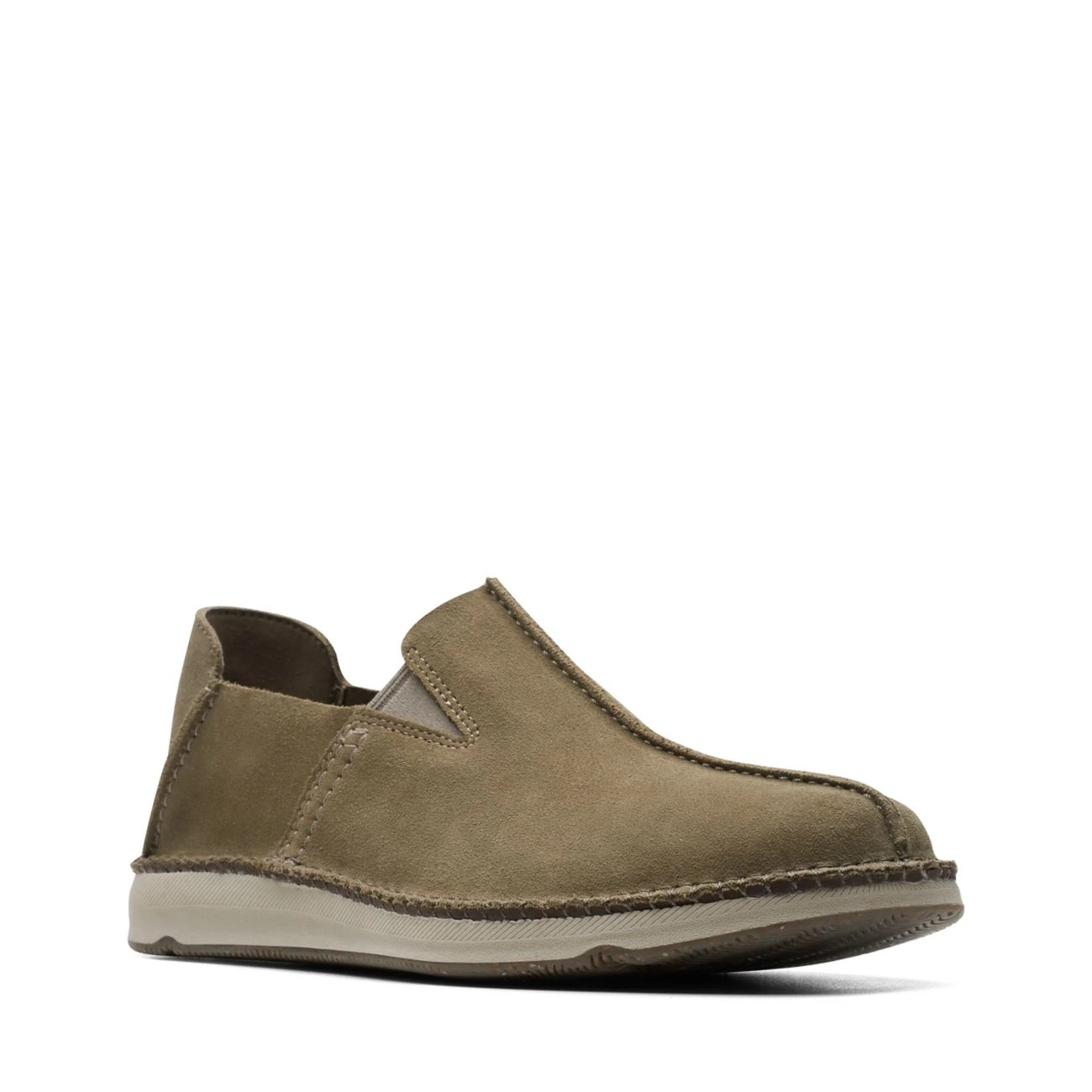 Clarks Gorsky Step Olive Suede 4 Clarks Gorsky Step Olive Suede - Image 2