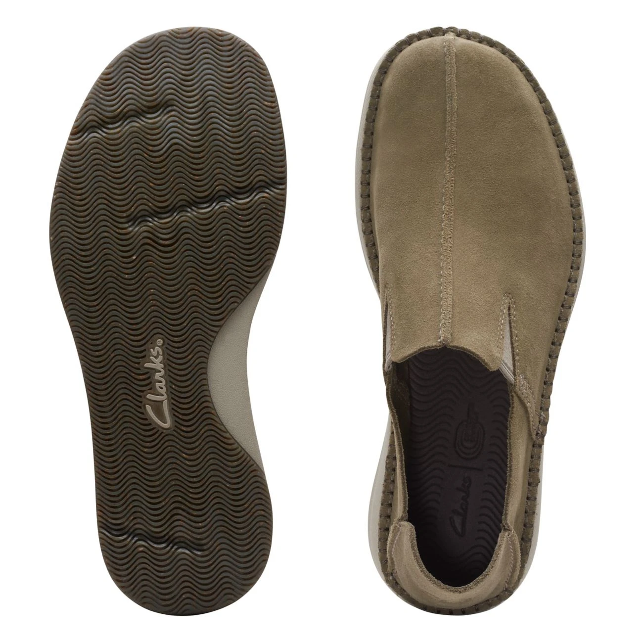 Clarks Gorsky Step Olive Suede 9 Clarks Gorsky Step Olive Suede - Image 7