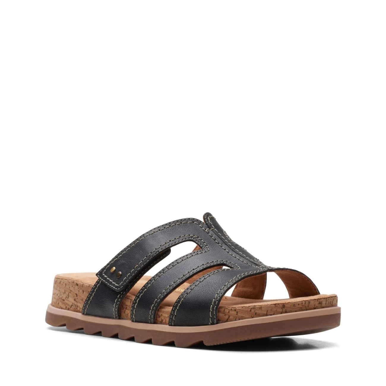 Clarks Yacht Coral Black Leather 4 Clarks Yacht Coral Black Leather - Image 2