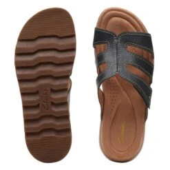 Clarks Yacht Coral Black Leather 15 Clarks Yacht Coral Black Leather -Clarks 26171761 W 7