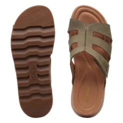 Clarks Yacht Coral Olive Nubuck 15 Clarks Yacht Coral Olive Nubuck -Clarks 26171762 W 7