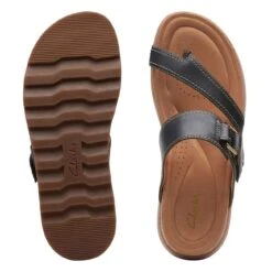 Clarks Yacht Beach Black Leather 15 Clarks Yacht Beach Black Leather -Clarks 26171767 W 7