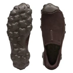 Clarks Mokolite Easy Dark Brown Suede -Clarks 26171782 W 7