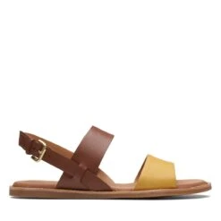 Clarks Karsea Strap Tan Combi
