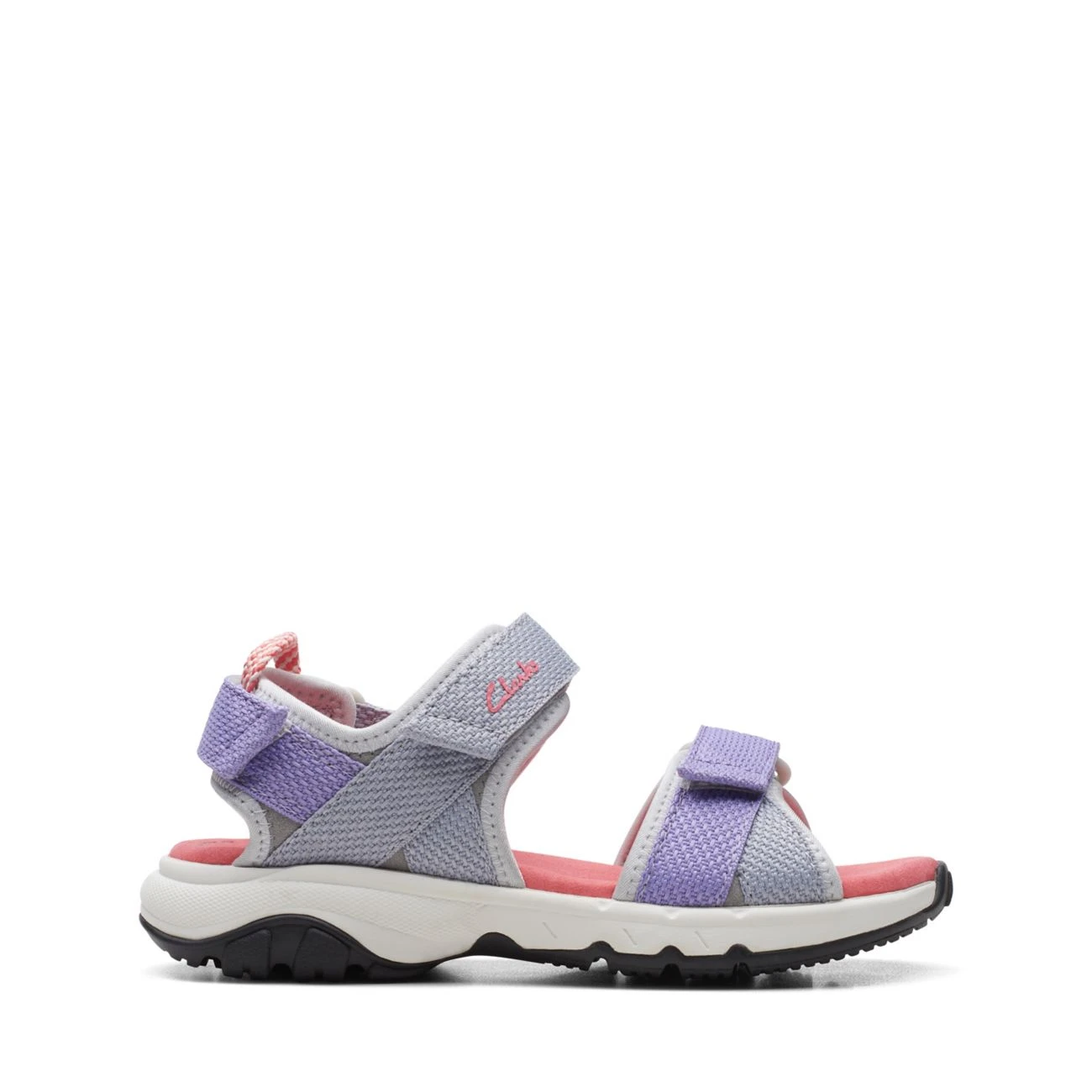 Clarks Expo Sea Kid Grey Combination 3 Clarks Expo Sea Kid Grey Combination