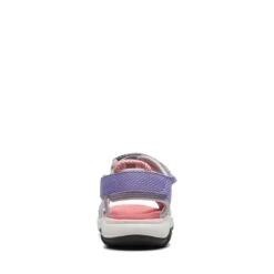 Clarks Expo Sea Kid Grey Combination 14 Clarks Expo Sea Kid Grey Combination -Clarks 26171882 W 6