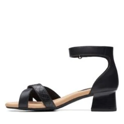 Clarks Desirae Lily Black/Tan -Clarks 26171913 W 5