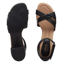 Clarks Desirae Lily Black/Tan -Clarks 26171913 W 7