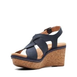 Clarks Elleri Rae Navy Nubuck -Clarks 26171961 W 4