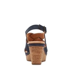 Clarks Elleri Rae Navy Nubuck -Clarks 26171961 W 6