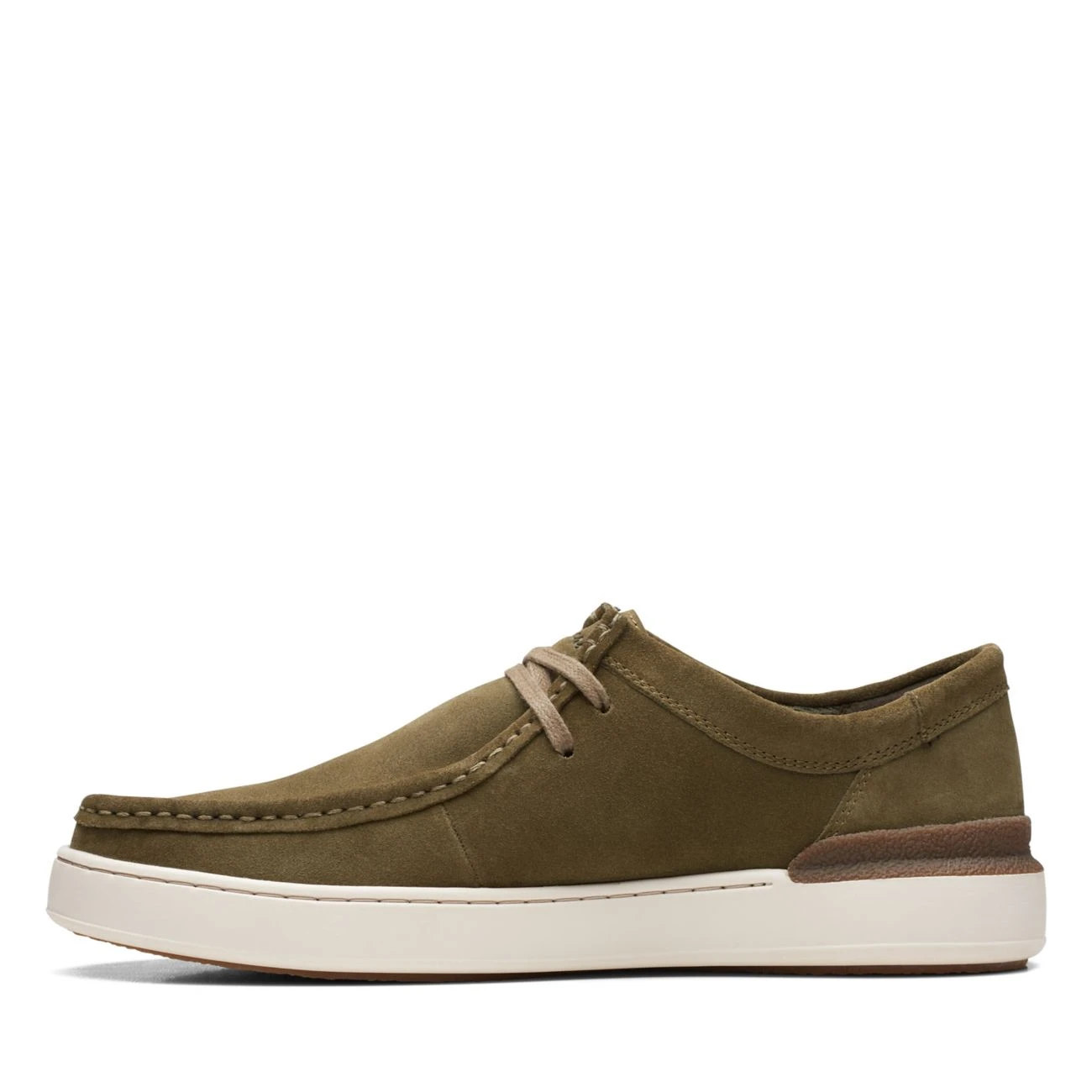 Clarks Court Lite Wally Dark Olive Suede 7 Clarks Court Lite Wally Dark Olive Suede - Image 5