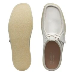 Clarks Wallabee Cup Lo Off White Suede 15 Clarks Wallabee Cup Lo Off White Suede -Clarks 26171996 W 7