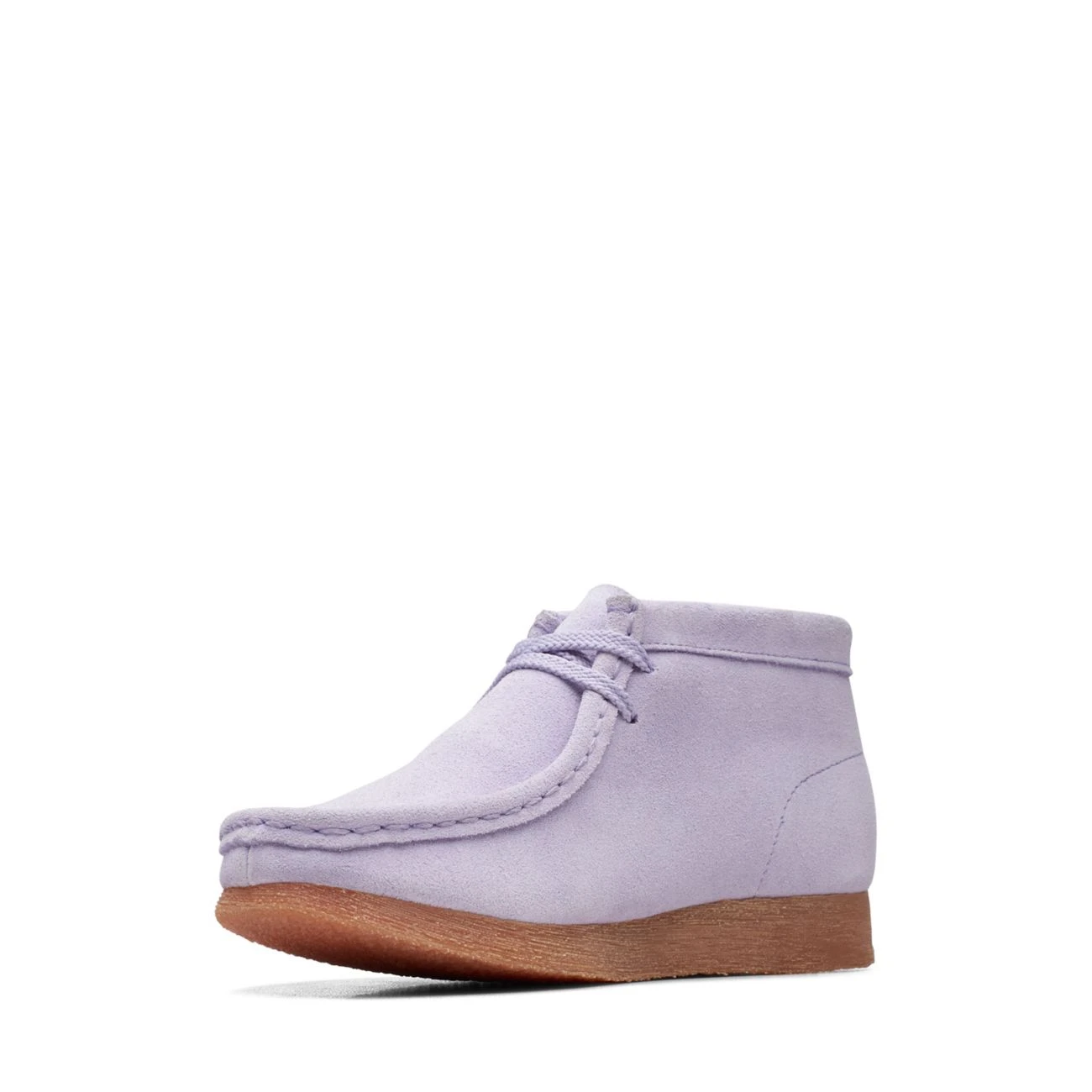 Clarks Wallabee Boot Older Lilac Suede 6 Clarks Wallabee Boot Older Lilac Suede - Image 4
