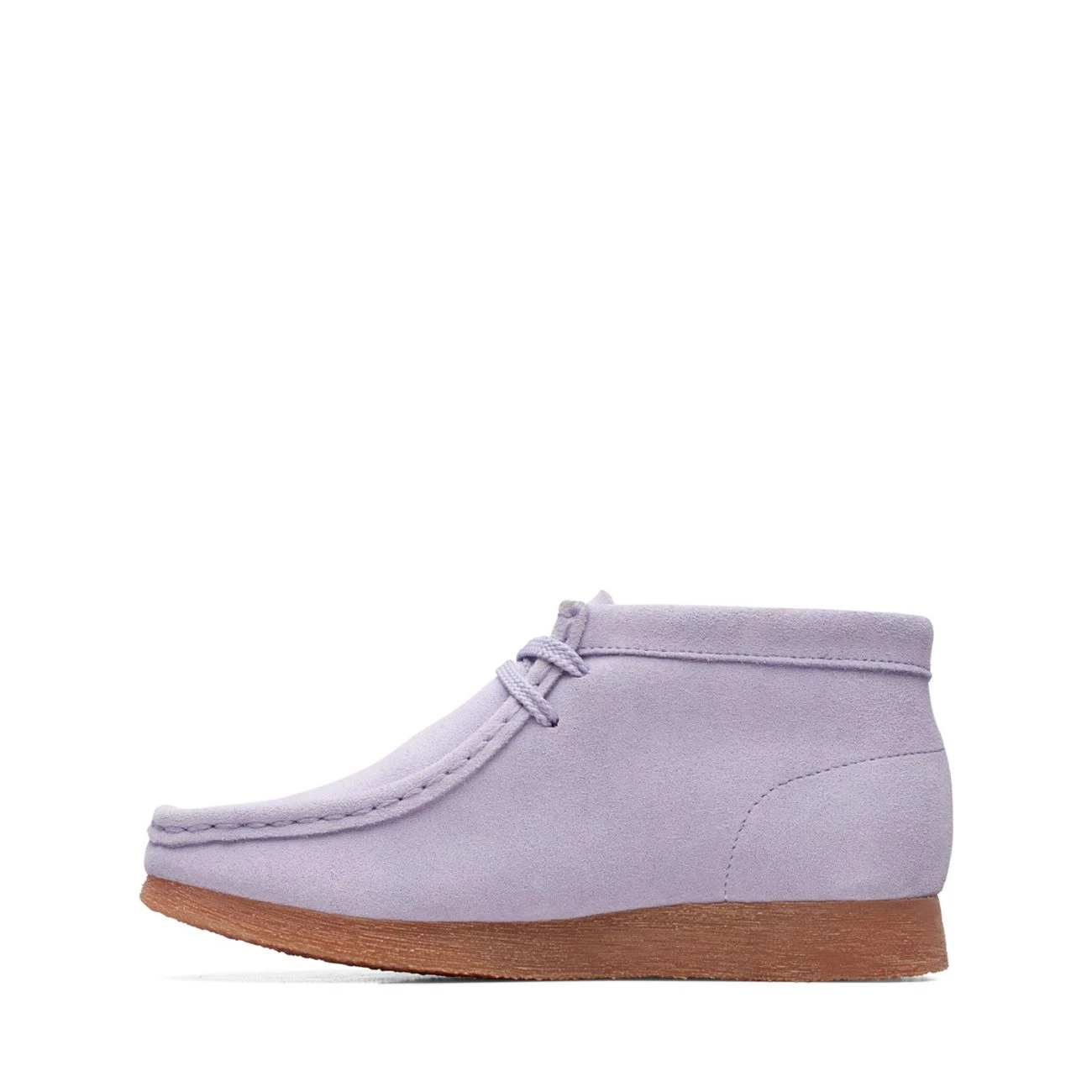 Clarks Wallabee Boot Older Lilac Suede 7 Clarks Wallabee Boot Older Lilac Suede - Image 5