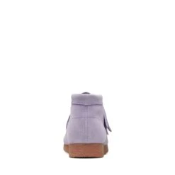 Clarks Wallabee Boot Older Lilac Suede 14 Clarks Wallabee Boot Older Lilac Suede -Clarks 26172036 W 6
