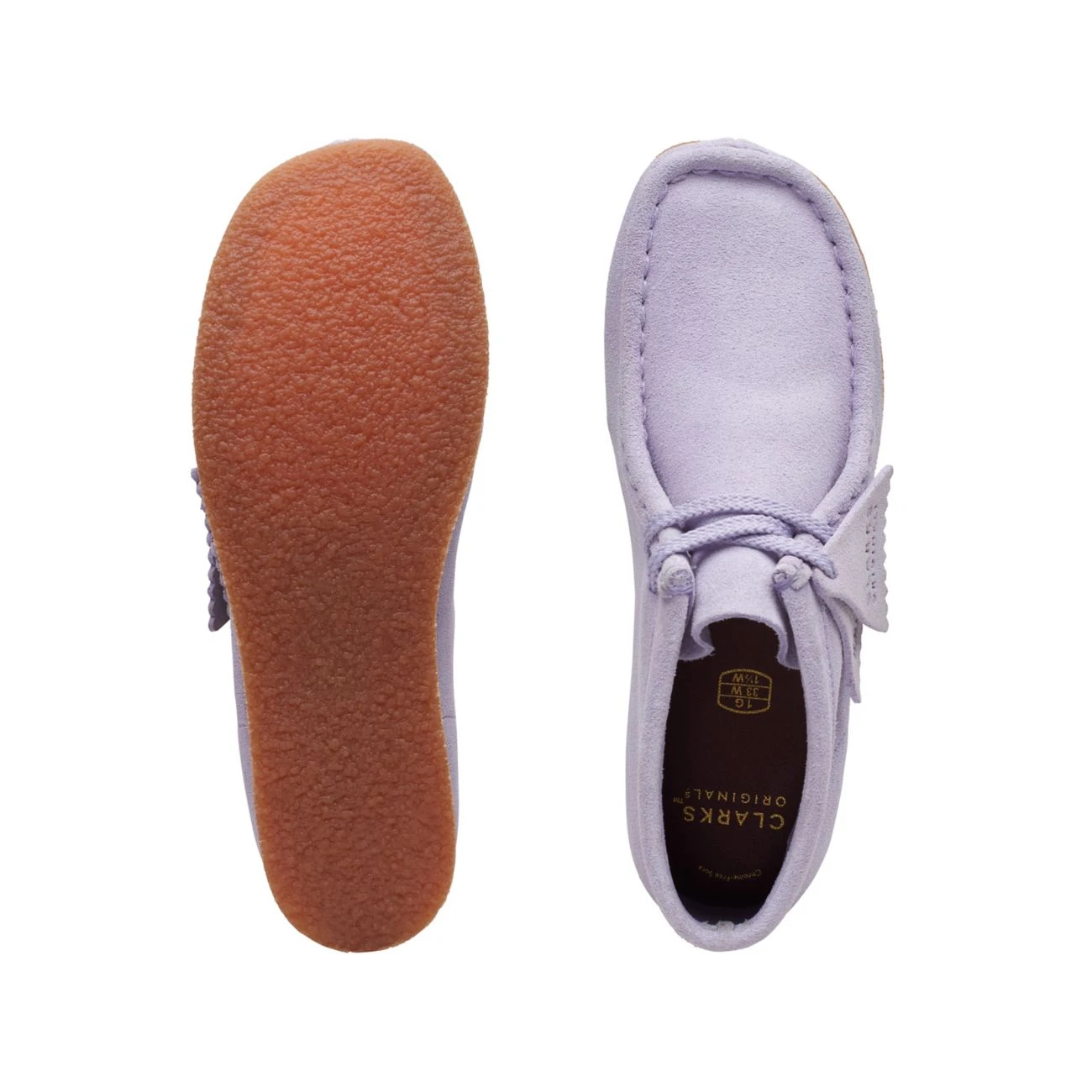 Clarks Wallabee Boot Older Lilac Suede 9 Clarks Wallabee Boot Older Lilac Suede - Image 7