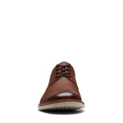 Clarks Atticus LT Lace Dark Tan Leather -Clarks 26172070 W 3