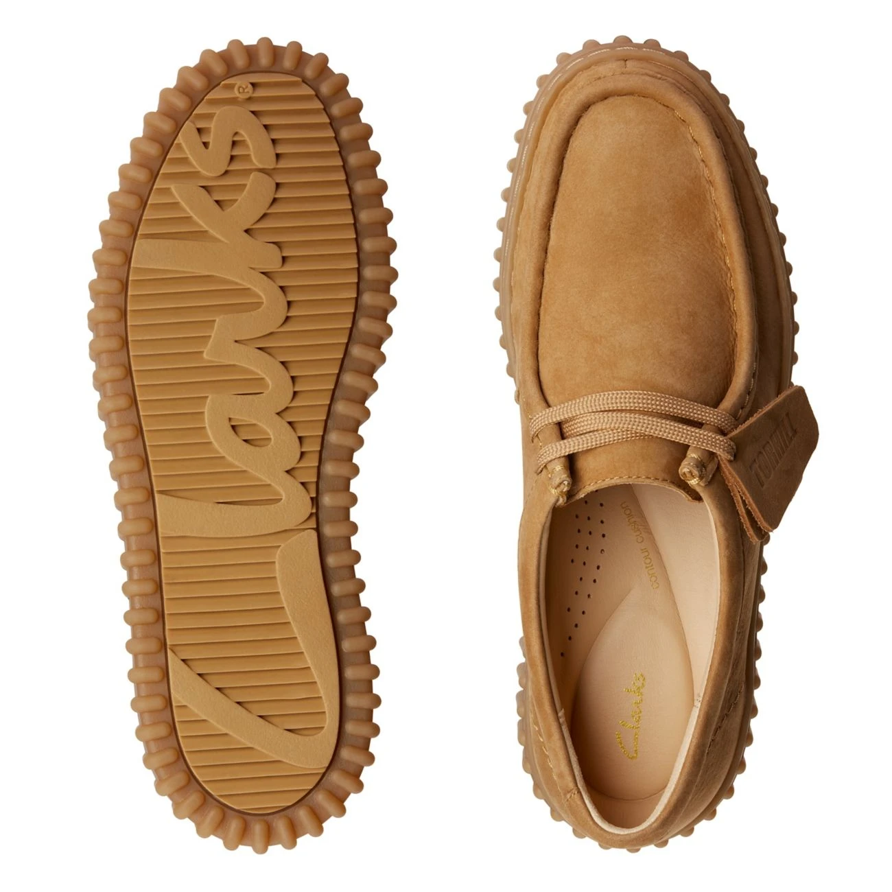 Clarks Torhill Bee Light Tan Nubuck 13 Clarks Torhill Bee Light Tan Nubuck - Image 11