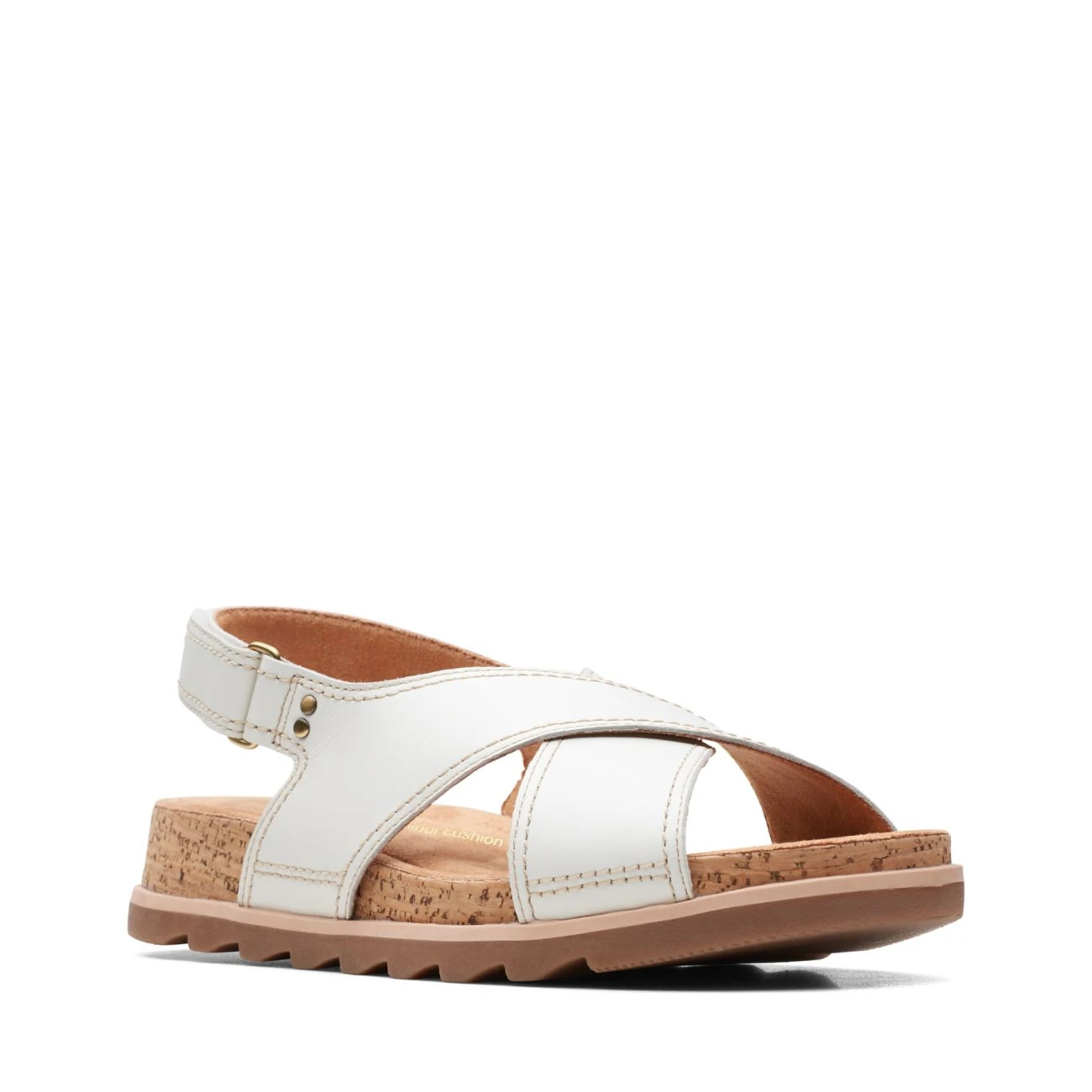 Clarks Yacht Cross White Leather 4 Clarks Yacht Cross White Leather - Image 2