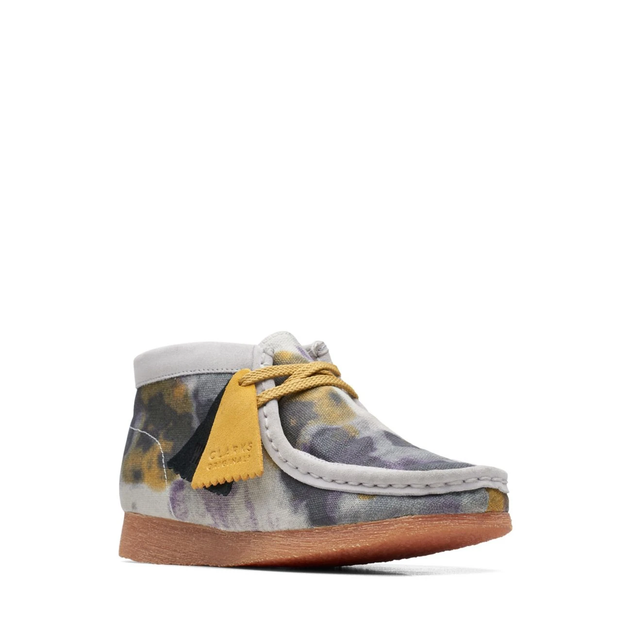 Clarks Wallabee Boot Older Tie Dye Textile 4 Clarks Wallabee Boot Older Tie Dye Textile - Image 2