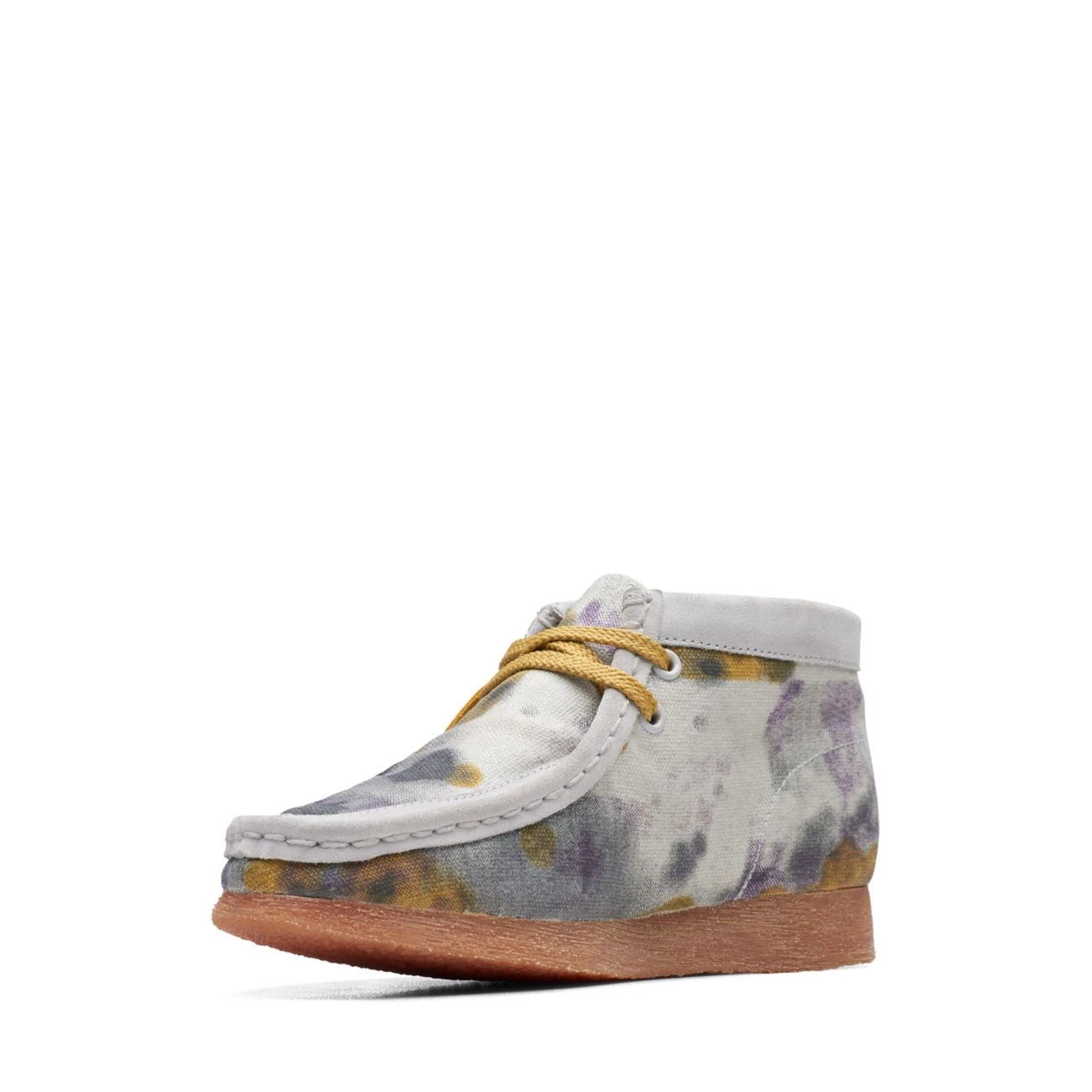 Clarks Wallabee Boot Older Tie Dye Textile 6 Clarks Wallabee Boot Older Tie Dye Textile - Image 4