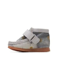 Clarks WallabeeBootT Tie Dye Textile -Clarks 26172315 W 5