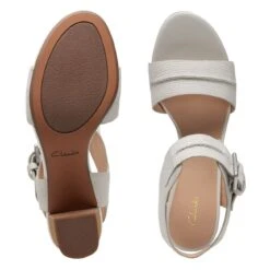 Clarks KarseaHi Seam Off White Combi 15 Clarks KarseaHi Seam Off White Combi -Clarks 26172361 W 7