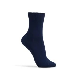 Clarks Solid Dress Crew Navy