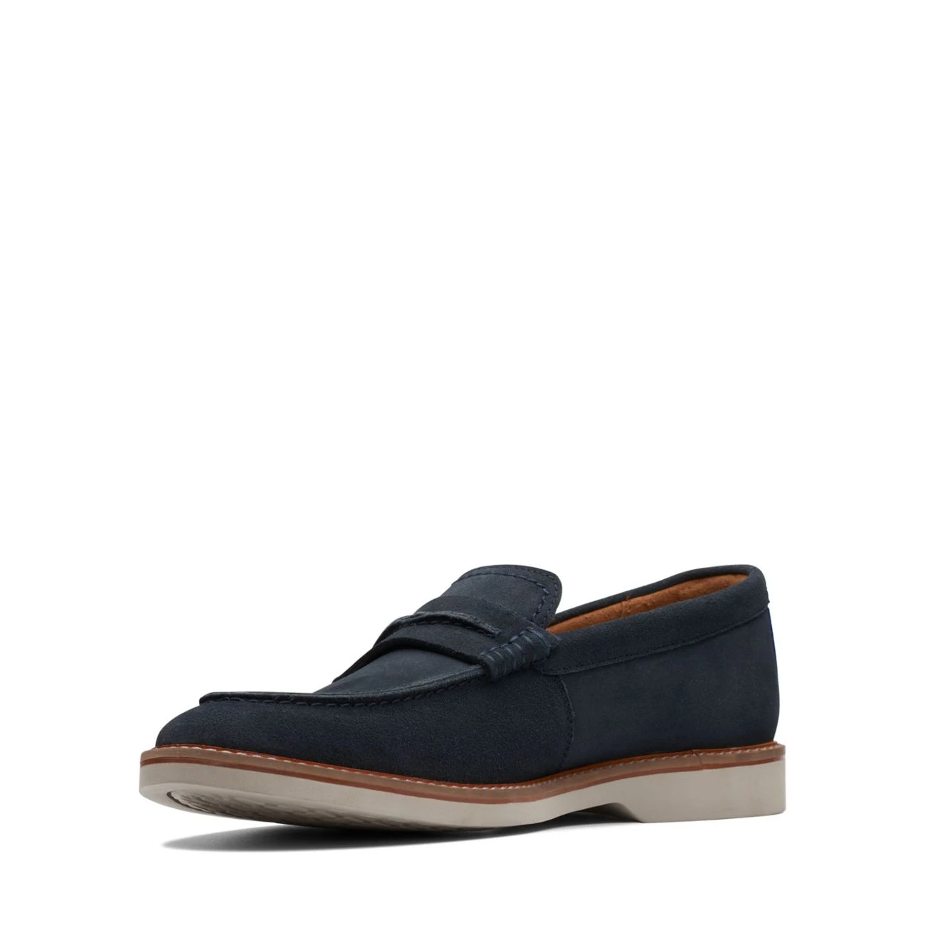 Clarks Atticus LT Slip Navy Suede 6 Clarks Atticus LT Slip Navy Suede - Image 4