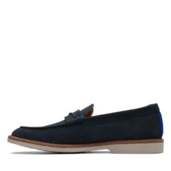 Clarks Atticus LT Slip Navy Suede 13 Clarks Atticus LT Slip Navy Suede -Clarks 26172441 W 5