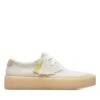 Clarks Ashcott Cup Off White Suede 2 Clarks Ashcott Cup Off White Suede -Clarks 26172515 W 1